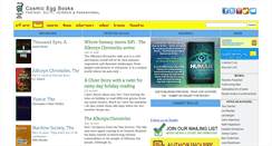 Desktop Screenshot of cosmicegg-books.com